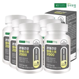 Konkuk Dairy Joint Health MSM 2000 120 tablets x 6 (12 months) / 건국유업 관절건강 엠에스엠 2000 120정x6개(12개월)