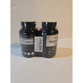 NatureBell Lot Of 2 Naturebell MAGNESIUM GLYCINATE 500mg Chelated for Absorption 240 Caps