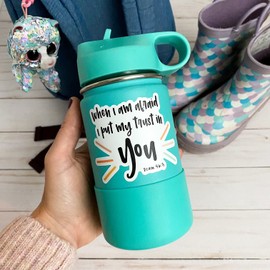 Swaygirls stickers | Do not be afraid | Psalm 56:3 Bible verse sticker | Christian stickers about faith, Jesus, God, the Bible | Scripture quote