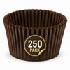 #5 Brown Paper Candy Cup Cups 250 Pack Candy Making
