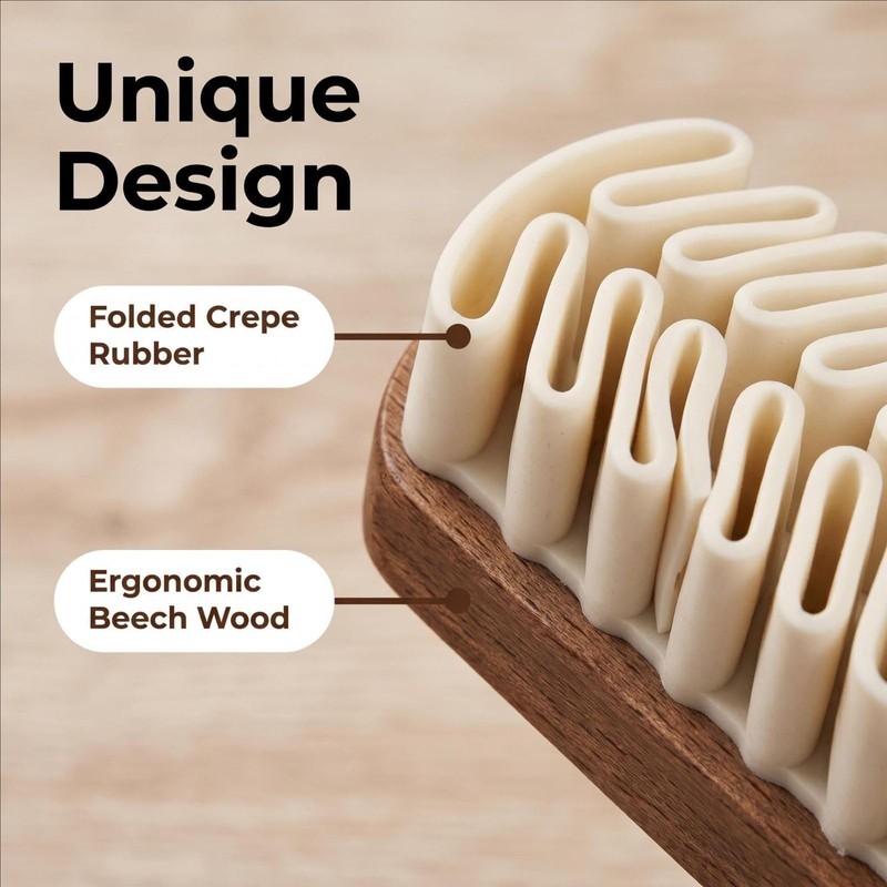 Suede Shoe Brush, specifically Designed for Shoes, Jackets, Handbags, Sofas,