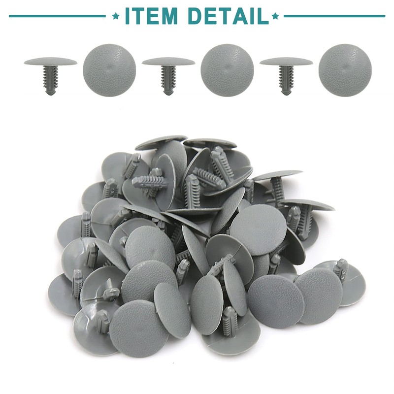 ACROPIX Rivet Fastener Retainer Push Clip Nylon Door Fender Bumper