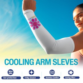 ZEXOLAP Gardening Sleeves for Women Men teens Cooling Anti-Scratch Sun Protection Arm Sleeves Gardening Outdoors