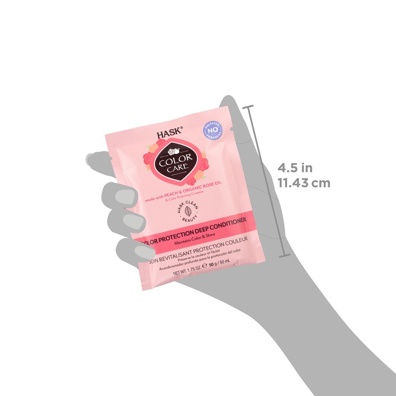 HASK Colour Care Deep Conditioner Treatment with Rose Oil +