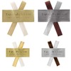 Gift Stickers WR-1S Gold/Gold Double Ribbon Included (30 Pieces)