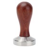 53mm Coffee Tamper with Wooden Handle Stainless Steel Coffee Powder