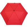 Doppler Mini Pocket Umbrella Havana Stick Stormproof Plain Red, red,
