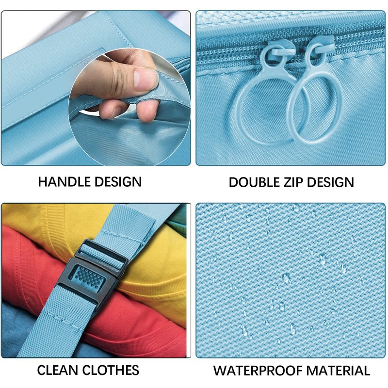 Jsdoin Packing Cubes for Suitcase,9PCS Travel Luggage Packing Organizers for