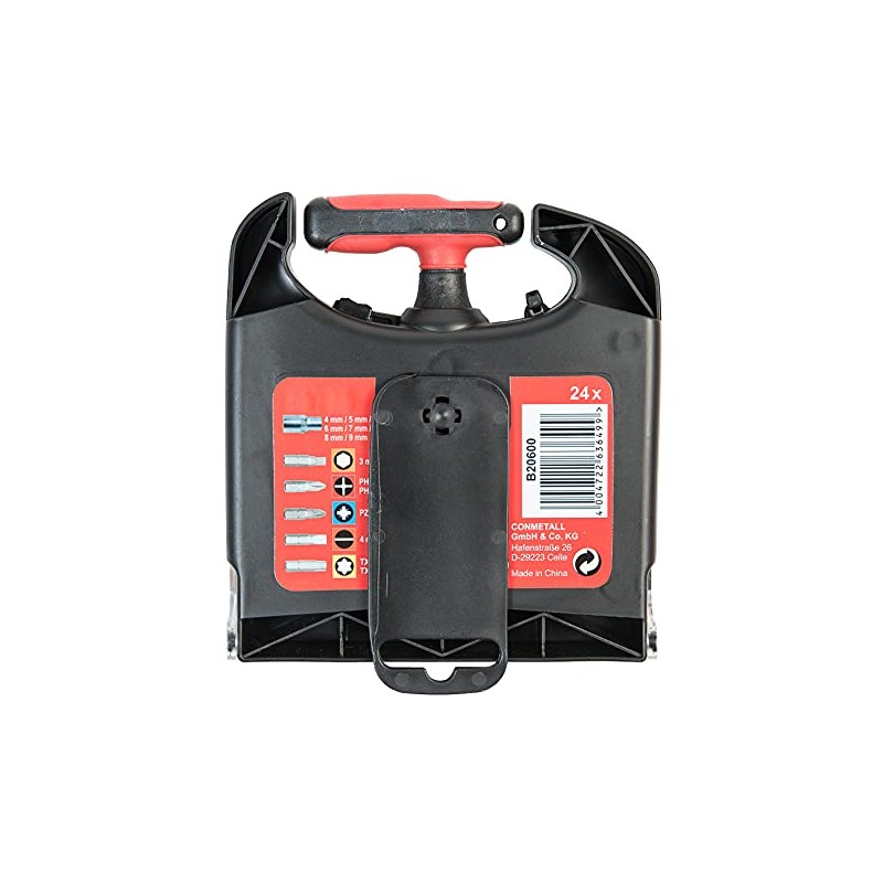 CON:P B20600 T-Ratchet Screwdriver Set, Set of 24 Pieces