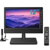 Feihe 12 Inch Small TV with HD Display, Antenna,HDMI,AV,USB Ports,