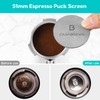 CASABREWS 51mm Bottomless Portafilter with Puck Screen & Filter Basket,