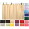 Venice Collections Elegant Heavy Duty Vinyl Shower Curtain Liner with