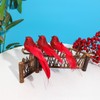 12 PCS Simulation Bird Silver Mini Birds for Home Decoration