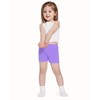 ZUEMET 3 Pack Baby Girls Bike Shorts Toddler Girl Athletic