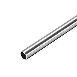 sourcing map 304 Stainless Steel Round Tubing 8mm OD 0.6mm Wall Thickness 250mm Length Seamless Straight Pipe Tube