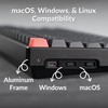 Keychron K2 75% Layout QMK Wireless and Wired Options Mechanical