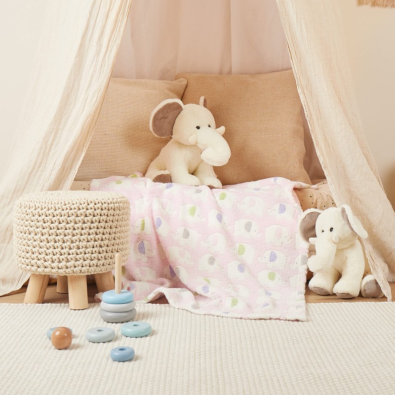 Bieco Cuddly Blanket Various Designs Approx. 90 x 75 cm