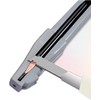 Grey 3 in 1 Eyebrow Pencil Sharpener, Duckbill-Shape Eyebrow Sharpener