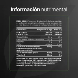 Aceite De Orégano De 150 Caps. Oregano Oil. B Life. Sabor Sin Sabor                                                                                   