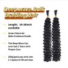 2 Packs Deep Wave Braiding hair extension bulk Fiber Hair