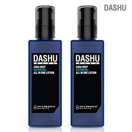 Dasoo 다슈 맨즈 아쿠아 딥 워터풀 올인원로션 153ml 2개 Dash Men's Aqua Deep Waterfull All-in-One Lotion 153ml 2ea
