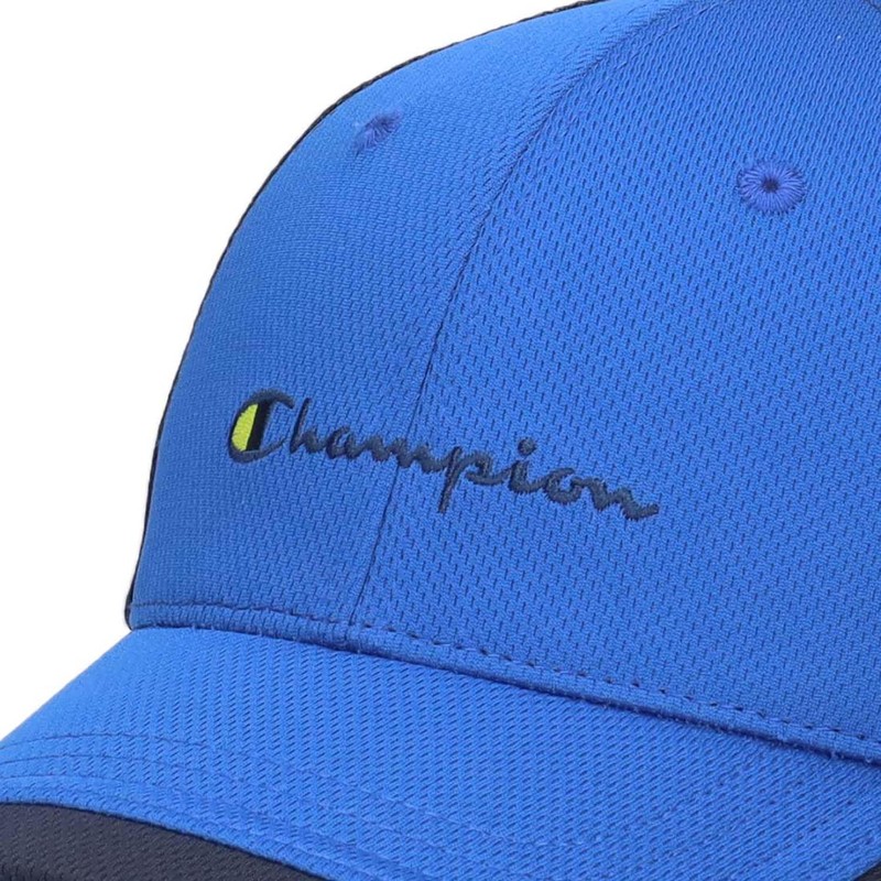 Champion 141-0094 Boys Tricot Convertible Mesh Cap, Blue One Size,