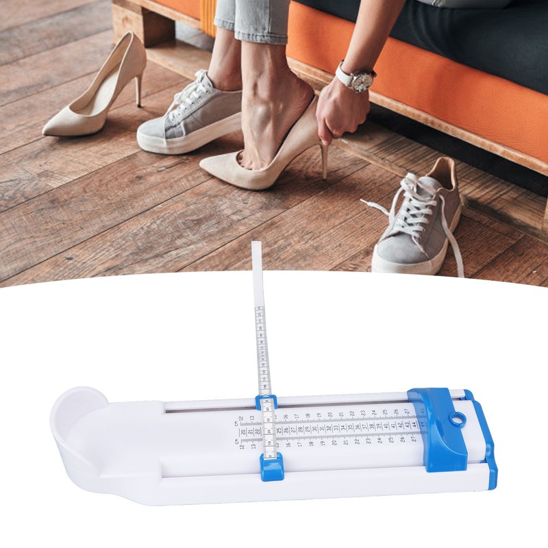 Adult Feet Measuring Sizer High Accuracy Recyclable Portable Foot Measuring