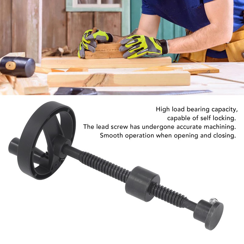 Workbench Vise Screw T16x220MM Self Locking Good Bearing Fixture with