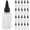 AllBright Dropper Bottles Divided Graduated Dropper Bottles with Cap for