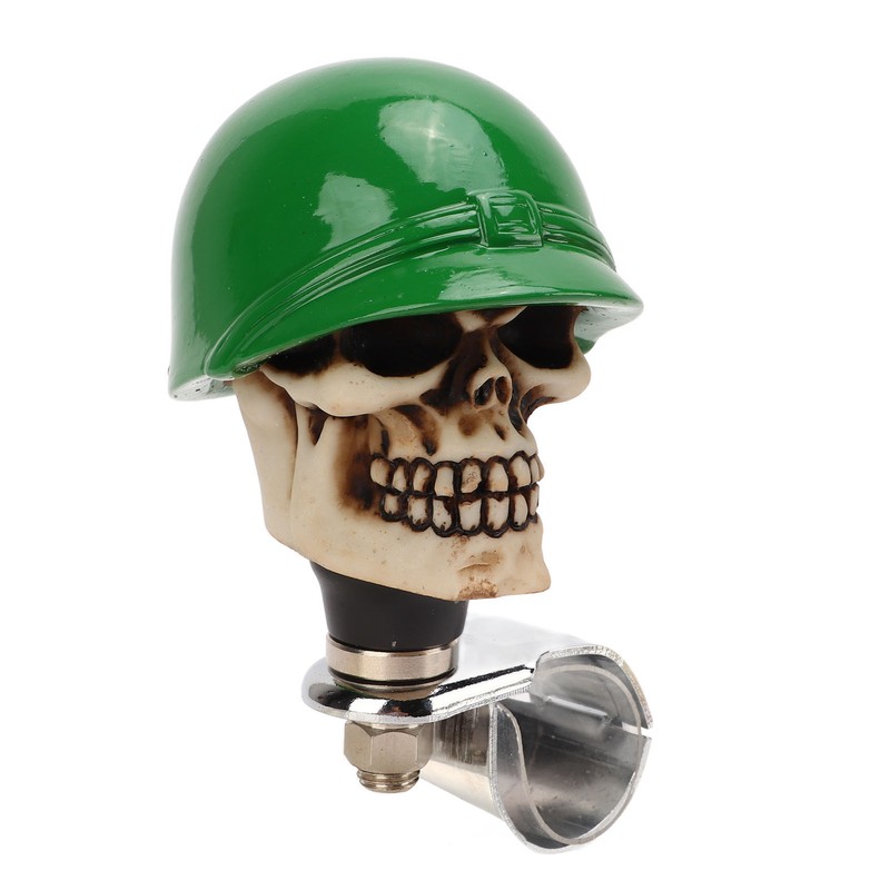 Skull Shape Steering Wheel Spinner Booster Car Power Handle Suicide