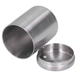 Toothpick Holder Toothpick Storage Convenient Storage Toothpick Case Abrasion Resistant Stainless Steel Hygienic Lid for Home Coffee Shop Restaurant (Steel Color)