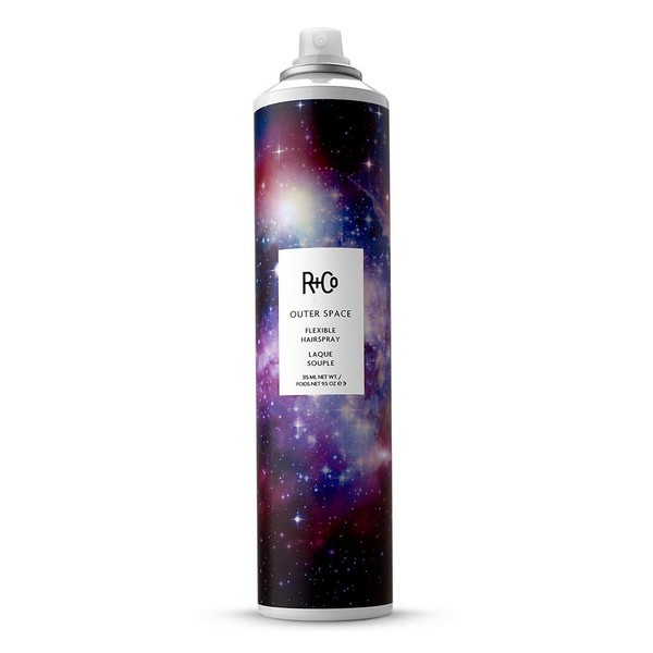 R+Co Outer Space Flexible Hairspray | Every Day Use + Lightweight + Sticky-Free | Vegan + Cruelty-Free | 9.5 Oz