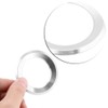 Keenso Car Steering Wheel Ring Sticker, Steering Wheel Cover Trim