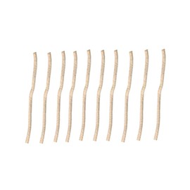 Pack of 10 3/16" Replacement Wicks for The Alcohol Glass Burner Lamp Wax Working Woodworking Soldering Watch Repair Jewelry Making Tool