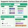 ORGSTA ORGSTA S001 Label Maker Machine with Tape, Portable Bluetooth