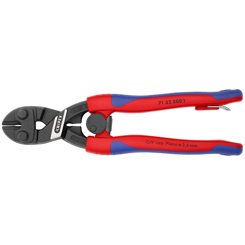 Knipex CoBolt® Compact Bolt Cutter black atramentized, with slim multi-component