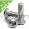 MonsterBolts - M6 x 16mm Button Head Socket Cap Screws,