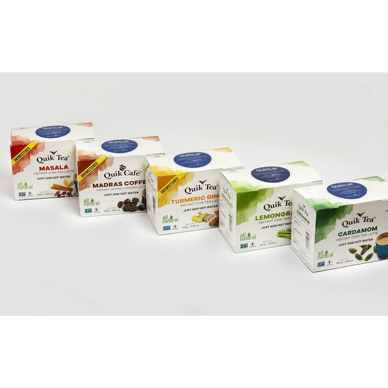 Quik Tea Turmeric Ginger Chai Tea Latte
