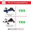 AlveyTech Super Slider POM Rear Wheels for the Razor Ground