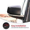 Linskip Driver and Passenger Side Mirror Covers Compatible with Jeep