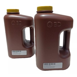 BD 2 Vasos Recolector De Orina 24 Horas. Bd