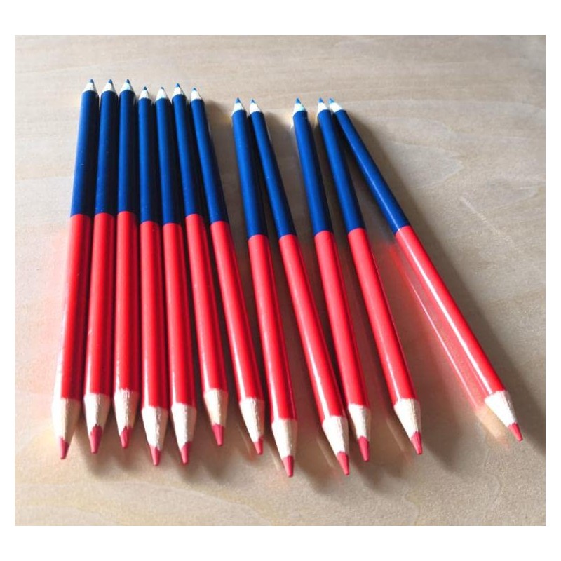 MONOW Red Blue Pencil Red Blue Pencil, Red Pencil, Red