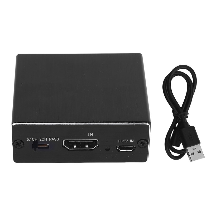 4K HDMI Audio Extractor, HDMI to Optical SPDIF and 3.5mm