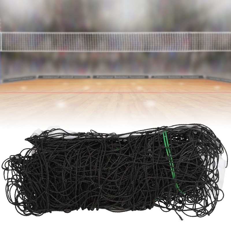 Standard Beach Volleyball Net Professional Covered Edge Steel Wire Rope