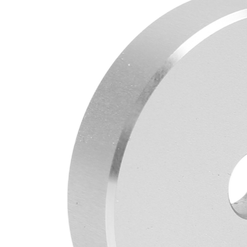 Phonograph Record Adapter Metal Turntable Disc Accessory Replacement Part Silver