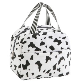 JSTHHTT Lunch Bag Insulated, Lunch Bags for Women, Lunch Cool Bag with Front Pocket, Lunch Box Container Tote Bags, Waterproof Lunch Holder, for Women,Men,Student and Kid