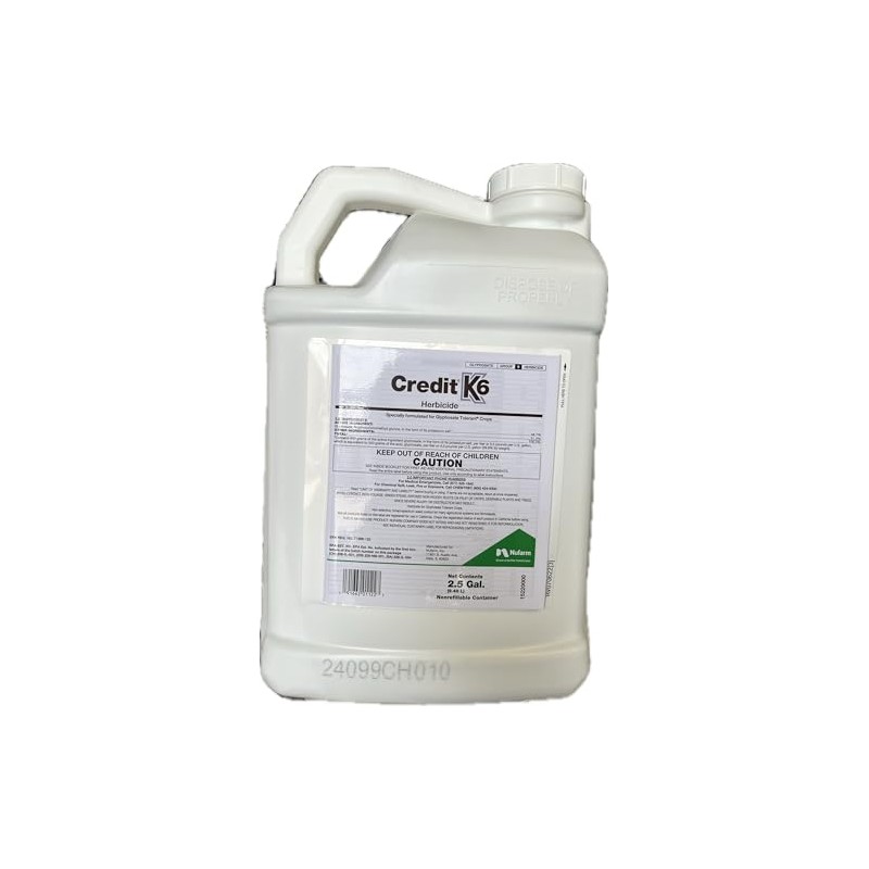 Credit K6 Post-Emergent, Systemic Herbicide- Glyphosate: 48.7%