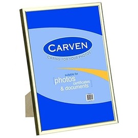Carven A4 Document Frame, Gold
