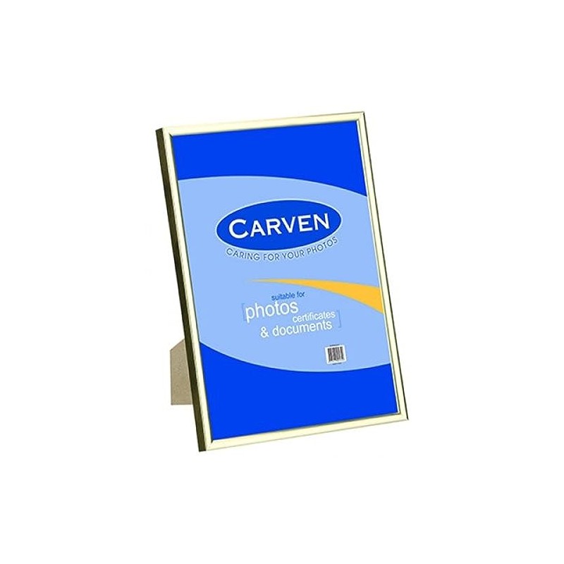 Carven A4 Document Frame, Gold