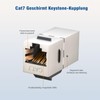FGB 10Gbps Cat7 Keystone Module RJ45 Shielded Keystone Coupling Socket
